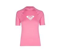 Roxy Whole Hearted SS Camiseta, Mujeres, Sangria Sunset, L