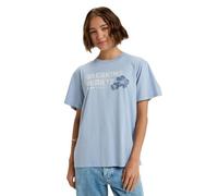 Roxy - Camiseta de Manga Corta con HangLOOSE The Sky Azul XL