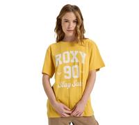 Roxy - Camiseta de Manga Corta HangLOOSE The Sky Amarillo L