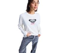 Roxy - Camiseta de Manga Corta para HangLOOSE Art LS Blanco L