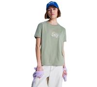 Roxy Camiseta de Manga Corta VL OCEANREGULAR Corpo Mujer Verde