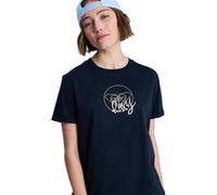 Roxy Camiseta de Manga Corta VL OCEANREGULAR Corpo para Mujer, Color Negro