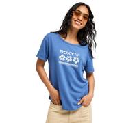 Roxy Camiseta de Manga Corta VL OCEANWAVE Regular Mujer Azul