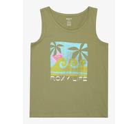 Roxy Miaregular Vintage - Camiseta sin Mangas - Chicas 4-16 - Verde.