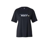 ROXY Camiseta funcional 'Boundless Spirit' azul claro / amarillo pastel / negro XL azul claro / amarillo pastel / negro