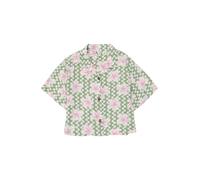 ROXY Camiseta funcional 'SALTY SUN' kiwi / rosa claro / blanco, Talla 128-134