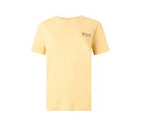 ROXY Camiseta 'Oceanregular Poster' turquesa / marrón claro / amarillo pastel / naranja M turquesa / marrón claro / amarillo pastel / naranja