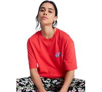 ROXY Camiseta turquesa / caqui / rosa / rojo XS turquesa / caqui / rosa / rojo