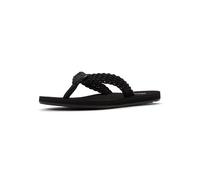 Roxy Chanclas Porto Rope para mujer, Negro 20, 41 EU