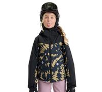 Roxy Chaqueta de nieve Free Jet Block para niña, color beige, talla 8