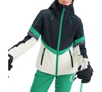 Roxy - Chaquetas de esquí mujer - Peak Chic Softshell Jacket Black para Mujer de Softshell - Talla S - Negro Negro S