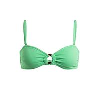 Roxy Color Jam - Bandeau Bikini Top for Women - Top de Bikini Bandeau - Mujer - Verde.