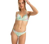 Roxy Conjunto de bikini Into The Sun para mujer, Espuma Verde Coastal Green, XS