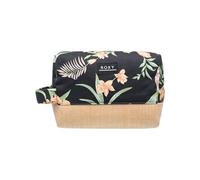 Roxy Cubo de Viaje para Mujer, Bolsa de Maquillaje, artículos de tocador, Estuche de Almacenamiento, Vacaciones, pequeño, Misty Jetties - Escape de Isla Antracita, Talla única