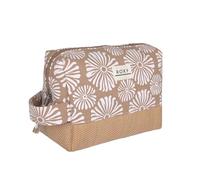 Roxy Cubo de Viaje para Mujer, Bolsa de Maquillaje, artículos de tocador, Estuche de Almacenamiento, Vacaciones, pequeño, Misty Jetties - Azulejo Tropical Portabella, Talla única