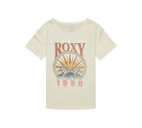 Roxy Day and Night Vintage A Camiseta, Egret, Estándar para Niñas