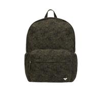 Roxy Echoes Printed 19L - Mochila pequeña de pana - Mujer - Verde.