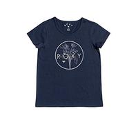 Roxy Endless Music Foil - Camiseta Para Chicas 4-16 Camiseta, Niñas, mood indigo, 14/XL