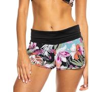 Roxy Endless Summer Boardshort para Mujer, Negro Floral 243, M