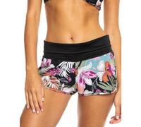 Roxy Endless Summer Boardshort para Mujer, Negro Floral 243, S