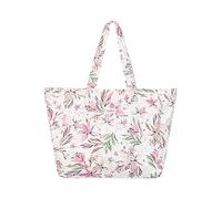 Roxy Equipaje de mano para mujer (1 unidad), White Happy Tropical Swim, talla única, Casual