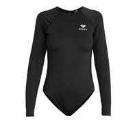 Roxy Essentials - Bañador Entero de Manga Larga - Mujer - Negro.