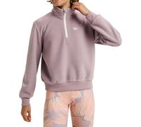 Roxy - Forros polares mujer - Waves Of Warmth Half Zip Nirvana para Mujer - Talla S - Rosa Rosa S
