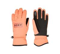 Roxy FRESHFIELD - Guantes para niña, Color Naranja, Talla S