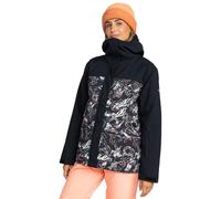 Roxy Galaxy JK Chaqueta, True Black Summit, Estándar para Mujer