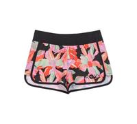 Roxy Good Waves Only Pantalones Cortos, Anthracite The Moves Floral, 8 ANS para Niñas