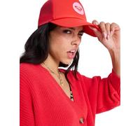 Roxy Gorra Trucker Brighter Day para Mujer, Color Rojo
