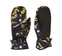 Roxy - Guantes de esquí mujer - Roxy Jetty Mitt Fennel Seed Big Flower para Mujer - Talla M - Azul marino Azul marino M