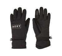 Roxy FRESHFIELD - Guantes para niña, color negro, talla M