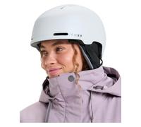 Roxy Helmet Kashmir - Casco para Mujer, Color Blanco, Talla S