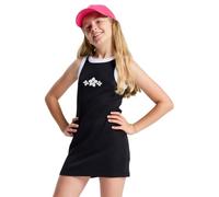 Roxy Iconic Days - Sleeveless Rib Knit Dress for Girls 4-16 - Vestido Acanalado sin Mangas - Chicas 4-16 - Negro.