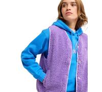 Roxy Iconic Town - Chaleco polar sherpa - Mujer - Morado.