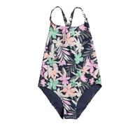 Roxy Ilacabo Sporty - Cross Back One-Piece Swimsuit for Girls 6-16 - Bañador Entero con Tirantes Cruzados - Niñas 6-16 - Azul.