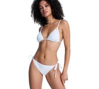 Roxy Island Tiki Tri - Top de Bikini Triangular - Mujer - Blanco.