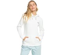Roxy Itia Foil Script Hooded Sweatshirt, Sudadera con Capucha Mujer, Blanco, S