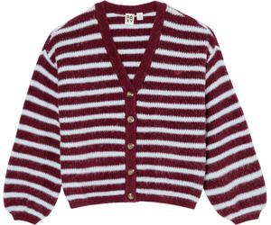 Roxy - Jerséis Mujer - Deep As The Ocean Stripes Cardigan Beet Red All Star Stripe para Mujer de Nylon - Talla M - Burdeos