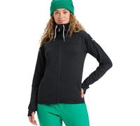 Roxy - Jersey de Forro Polar (Cierre Completo), Color Negro