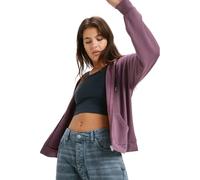 Roxy - Jersey de Forro Polar con Cremallera Completa, Color Rojo