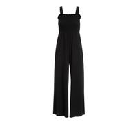 Roxy Just Passing By - Smocked Jersey Jumpsuit for Women - Mono con parte superior fruncida - Mujer - Negro.