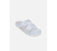 Roxy Kattie Glitter, Sandalia Mujer, Plata, 38 EU