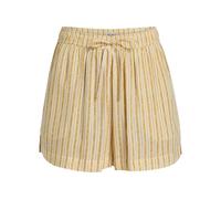 Roxy - Lekeitio Break High Printed Pantalón Corto de Cintura elástica, Mujer, Egret Surf Trip Stripe, M