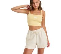 Roxy - Lekeitio Break Mid Pantalón Corto de Cintura elástica, Mujer, Parchment, XS