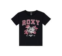 Roxy Lily Vintage - Camiseta de Manga Corta - Chicas 4-16 - Negro.