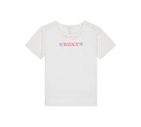 Roxy LILYREGULAR - Camiseta de Manga Corta para niña, Color Blanco, Talla 4, Garca, 4 años