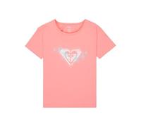 Roxy LILYREGULAR Night Girls - Camiseta de Manga Corta, Color Rosa
