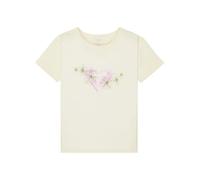 Roxy LILYREGULAR Night Girls - Camiseta de Manga Corta para niñas, Color Blanco